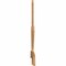 Ekena Millwork Alberta Timber Gable Bracket, Western Red Cedar, 108"W x 49"H x 1 1/2"D x 5 1/2"F, 11/12 Pitch GBW108X49X0206ALB00SWR - alternate 4